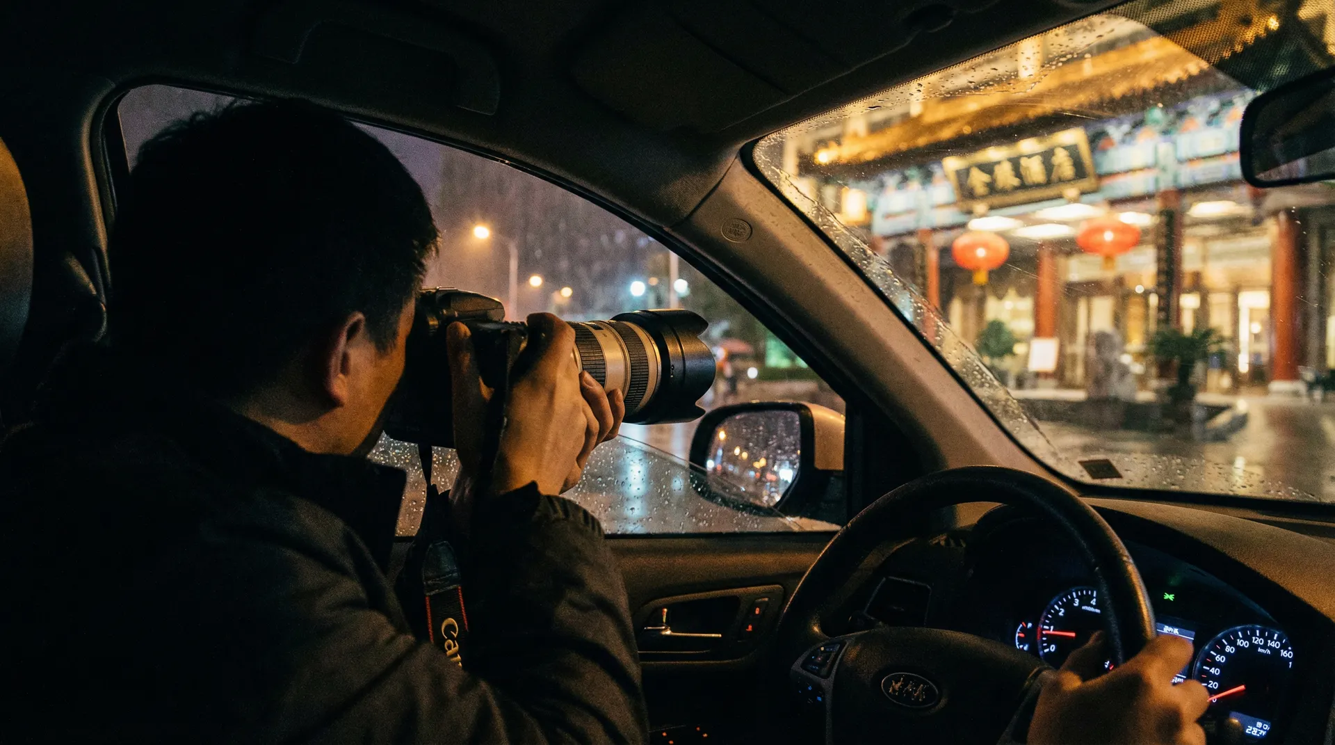 乐动体育app - 记者深夜跟踪拍摄明星行踪